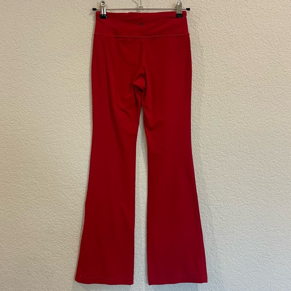 Athleta Girl High Rise Chit Chat Flare Pants in Red - Large / 12 - Picture 2 of 4